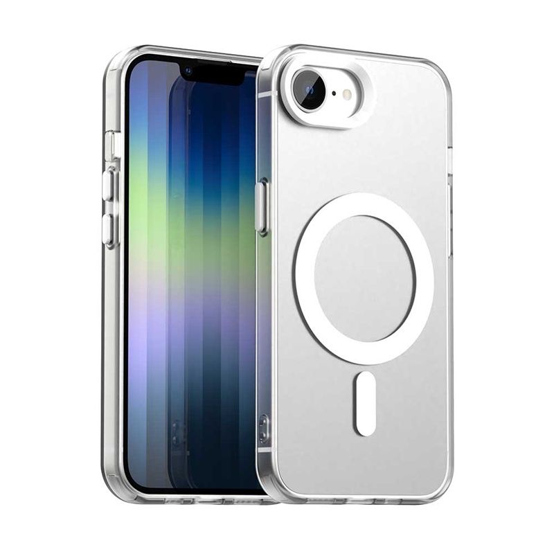iPhone 16E силиконов кейс удароустойчив с MagSafe зареждане 5цвята