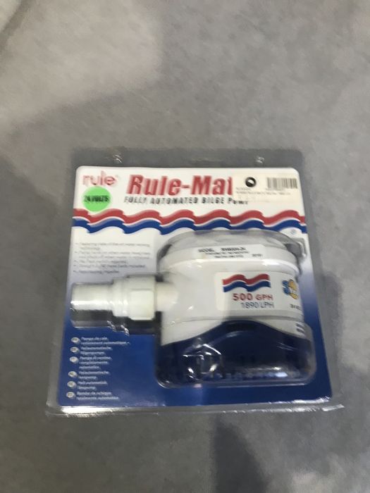 Водна помпа за лодка , марка Rule Mate 500- 24V