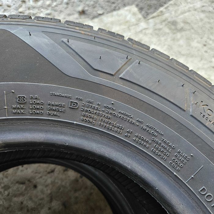 2 летни бусови гуми 185R14C Hankook Vantra LT 102/100R M+S 8PR LT