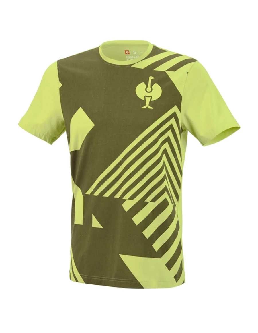 Тениска с графика Щраус - размери - M, L, XL
