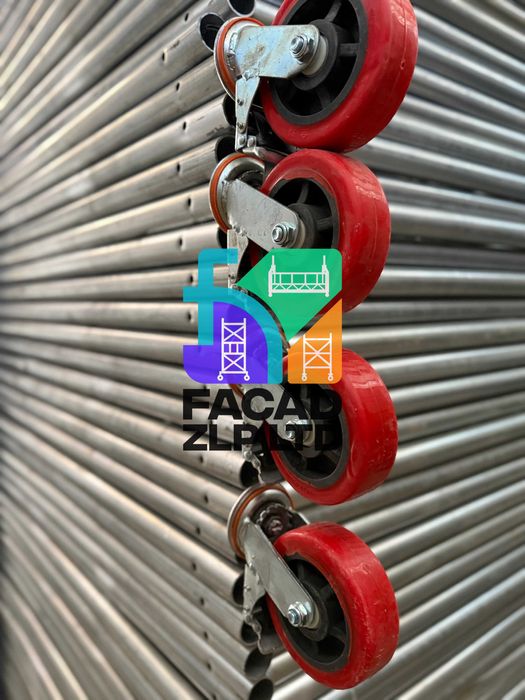 Леса строительные, комплект с настилом, балонами, завод Китай