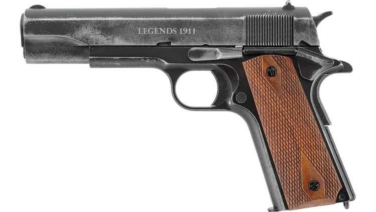 Pistol Airsoft Legends 1911 Vintage CO2 Blowback - Antique finish