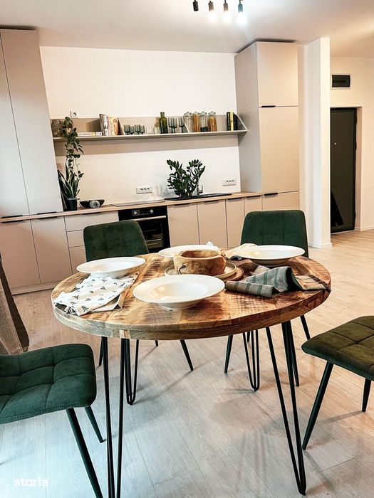 Apartament NOU, etaj 1, mobilat si utilat, 3 camere, comision 0