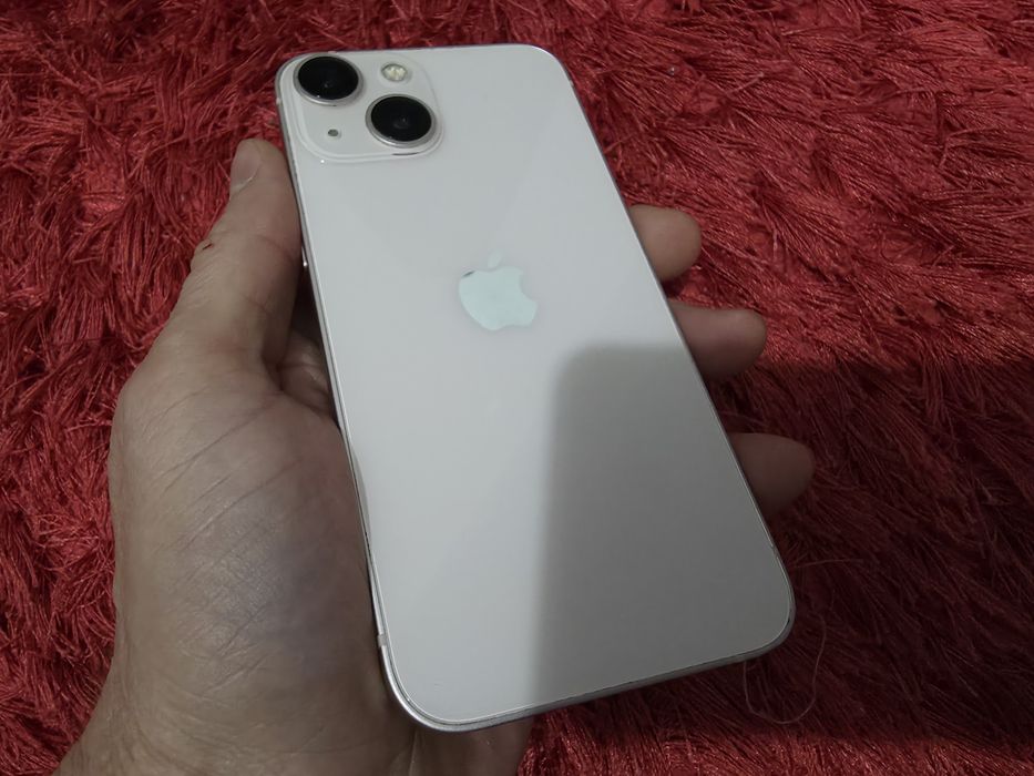 -Iphone 13Mini, Silver, 128Gb, 6Ram, bat: 88%, doar telefonul, stare f