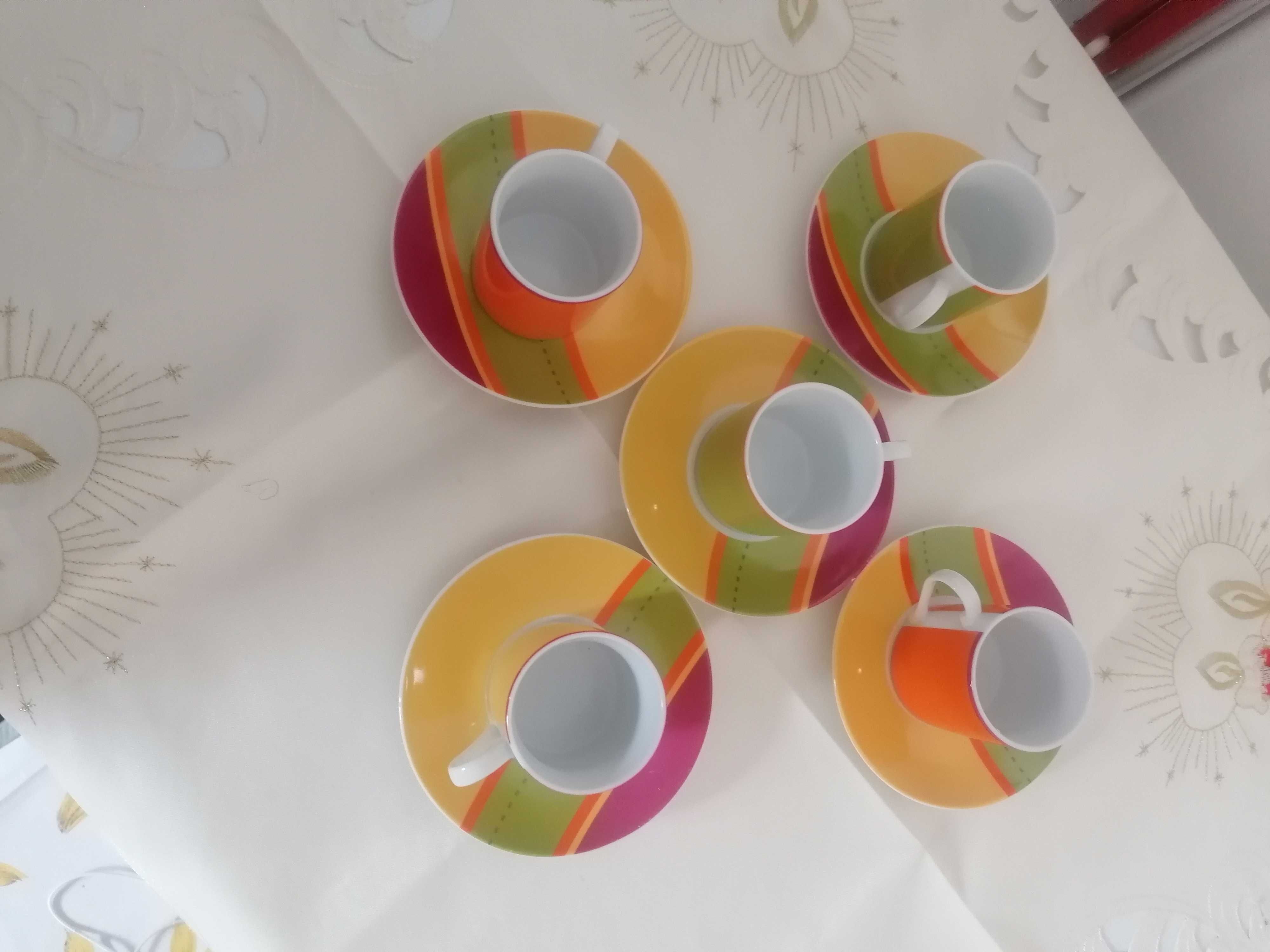 Set cești cafea din 5buc