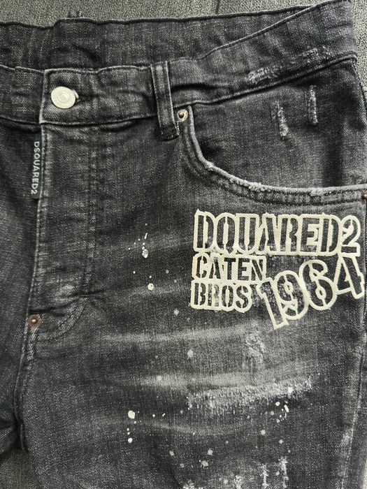 Къси дънки деним DSQUARED2 състояние чисто нови