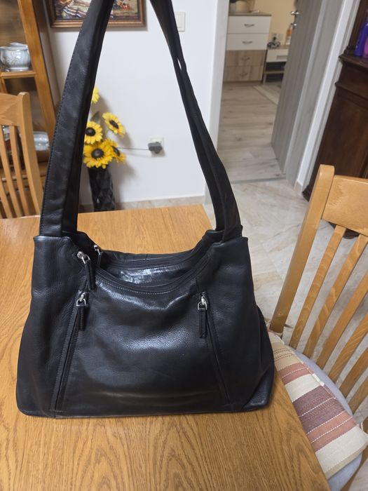 Дамска чанта от естествена кожа