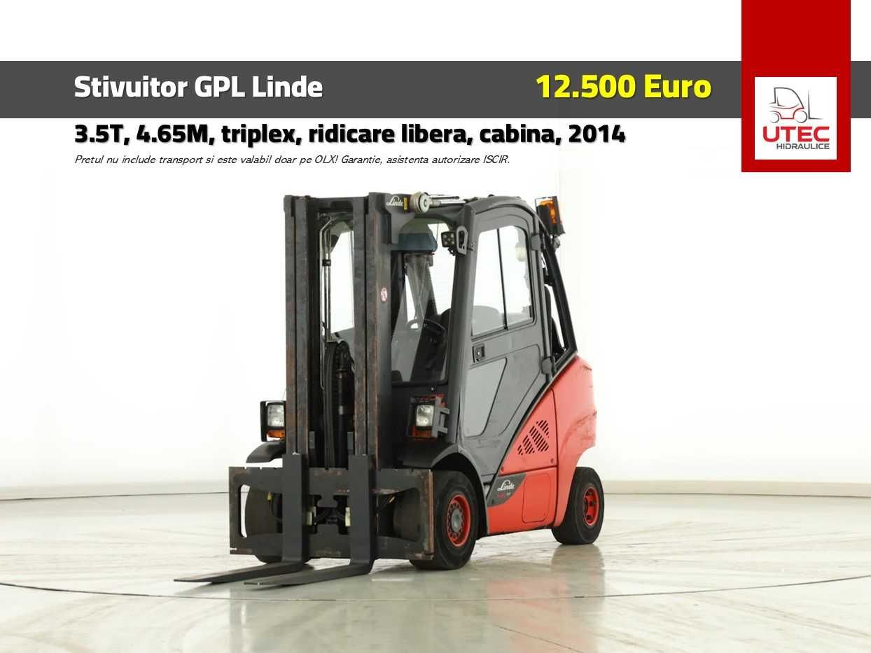 Stivuitoare GPL de la 5900 de euro - marci premium