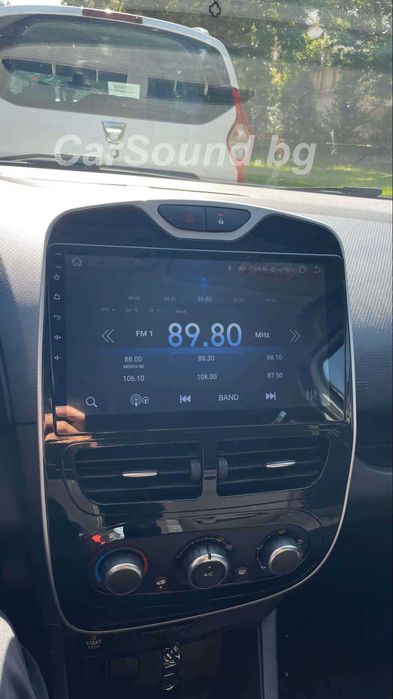 Renault Clio 4 - 10.1" Android Мултимедия Рено Клио Навигация Андроид