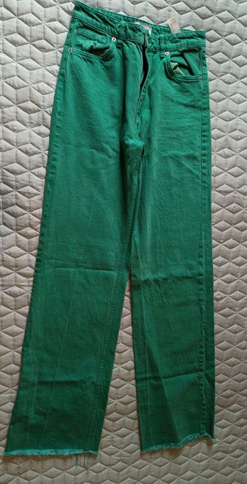 Дънки" Zara "+ подарък къса блузка