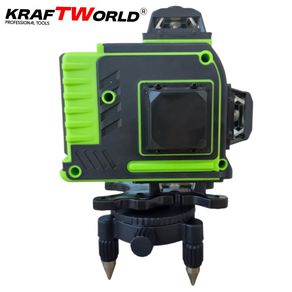 4D Лазерен Нивелир KRAFTWORLD с 16 Линии Самонивелиращ се