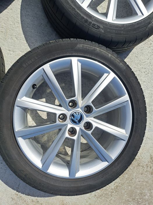 Jante aliaj Skoda Audi. Vw.Mercedes 5x112 pe17