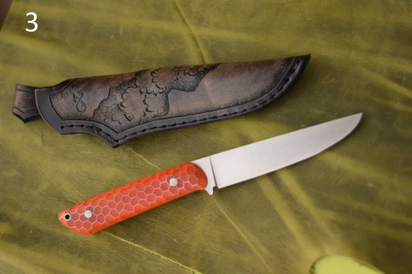 Кания за нож от естествена кожа