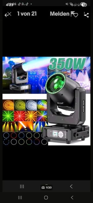 Proiectoare de lumini professionale