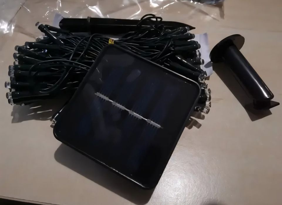 Instalatie brad Crăciun cu încărcare solara 12m NOUA