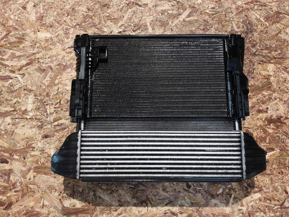 Set radiatoare climă apă intercooler și electroventilator BMW X3 e83