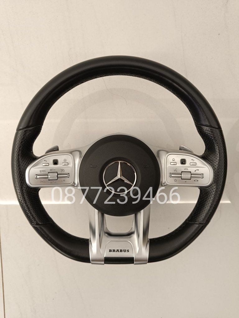 AMG Brabus капак за волан Mercedes w222 w464 w213 c257 c118 c167 x167