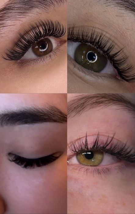 Наращивание ресницы