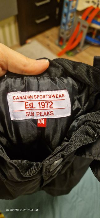 Pantaloni/salopeta impermeabila