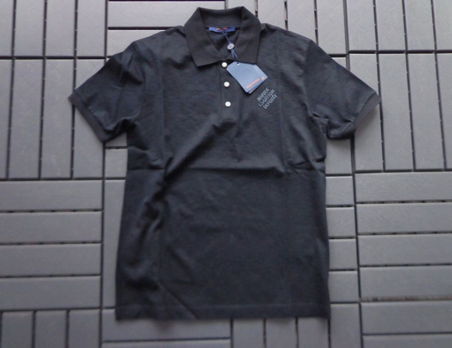 Мъжка тениска Louis Vuitton Damier Signature Polo shirt