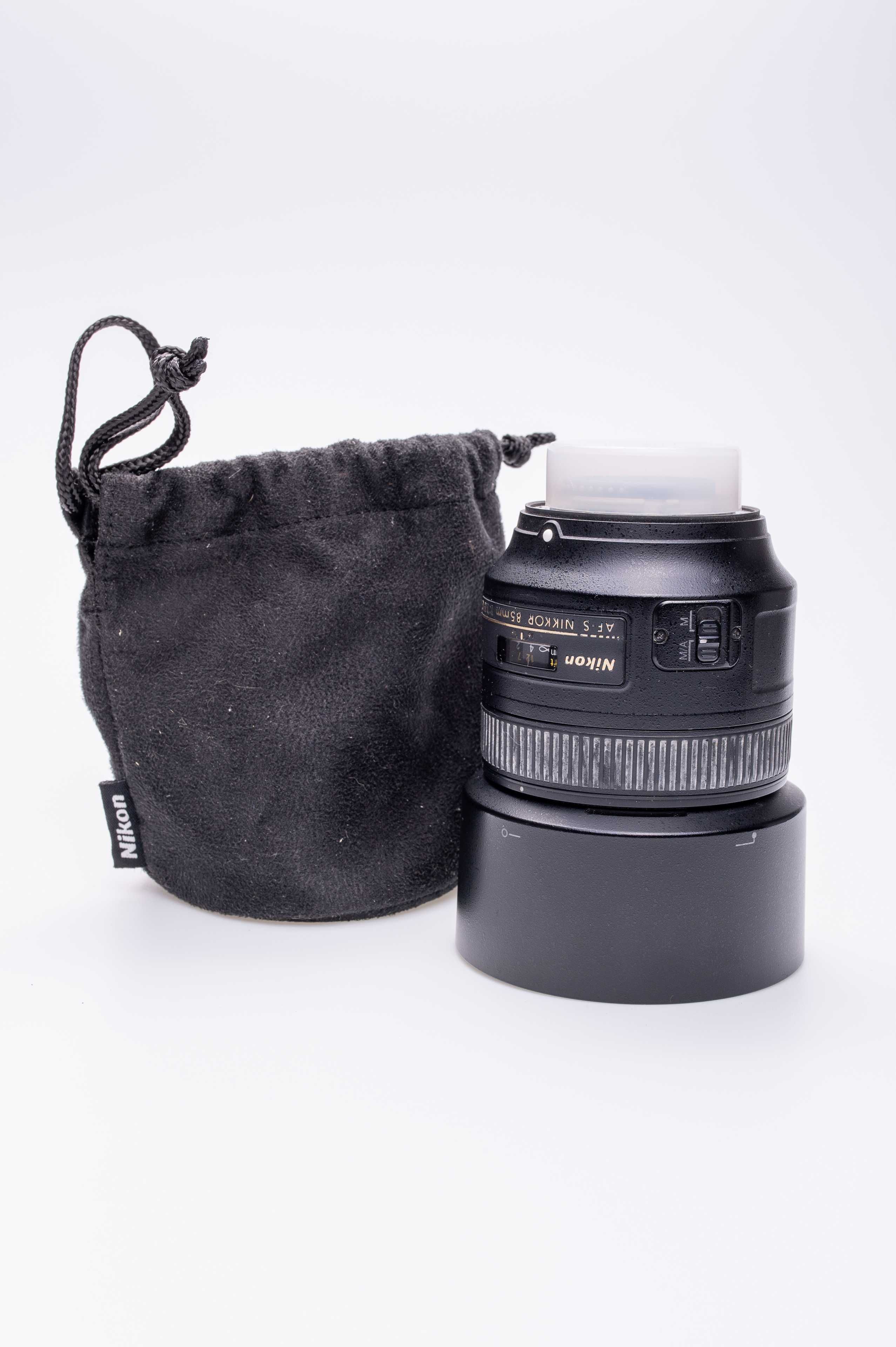 vand obiectiv nikon 85mm, f1.8 , compatibil nikon ff