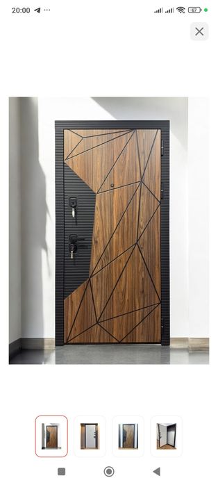 Монтаж входных дверей