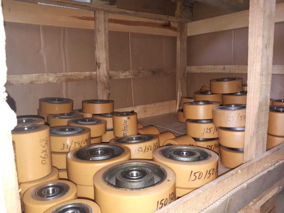 Rola furca transpalet manual 80x70-20 Poliuretan