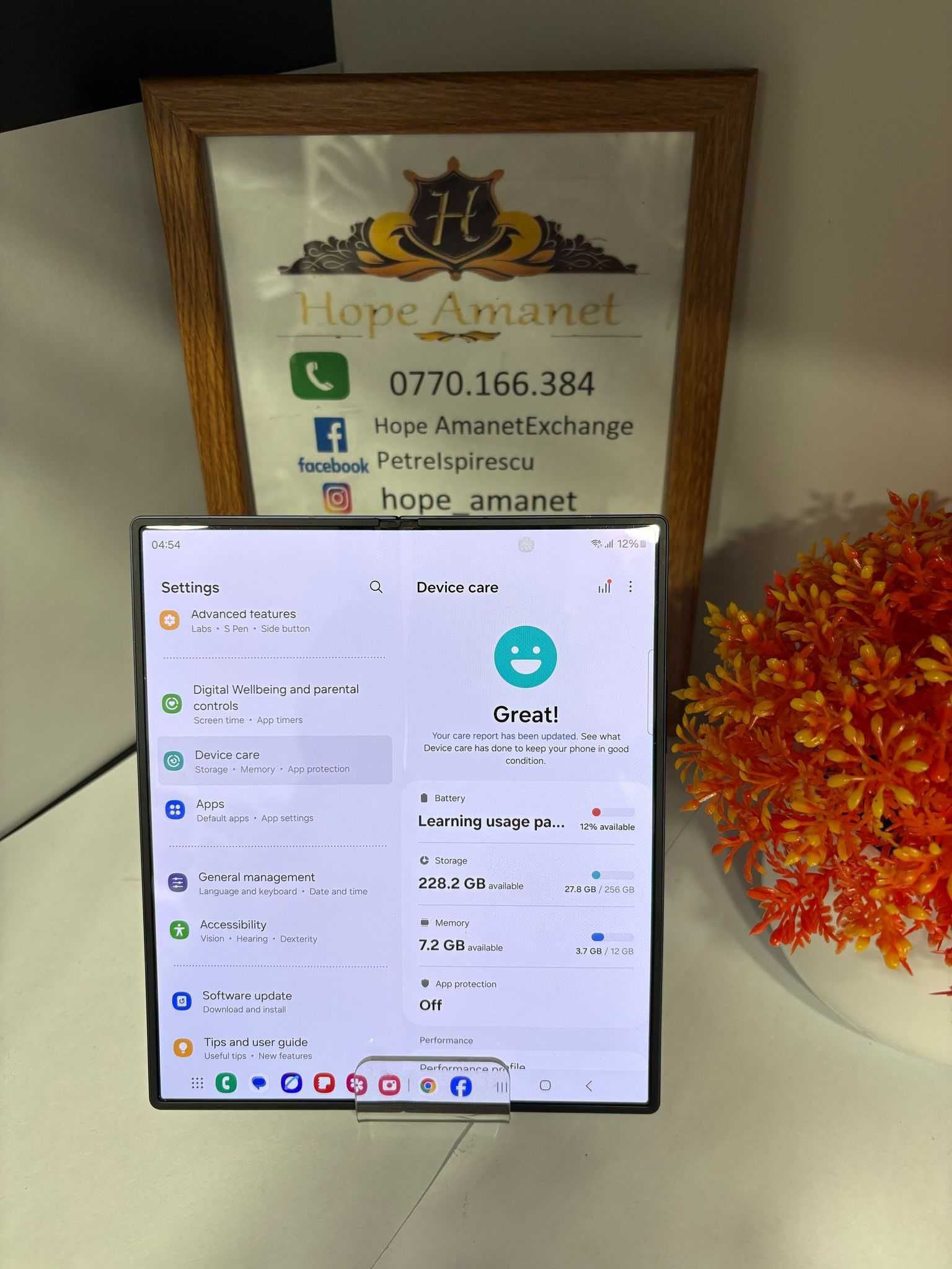 HOPE AMANET P2-Samsung Zfold 6/ 256 GB/12 GB RAM
