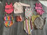 Haine mare/piscina fetite 2-3 ani (HM+Decathlon)
