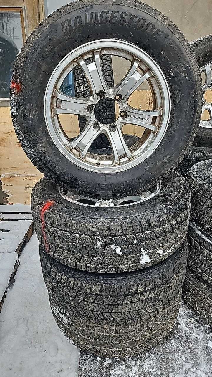 Комплект шины+диски   зима  265\60\18  BRIDGESTONE