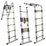 Scara telescopica aluminiu CALITATE Simpla/Dubla 2/ 2,6/ 3,2/ 3,8 m;