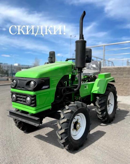 Трактор Рустрак Р-18. Почвофреза и Плуг в подарок! рассрочка 0-0-12