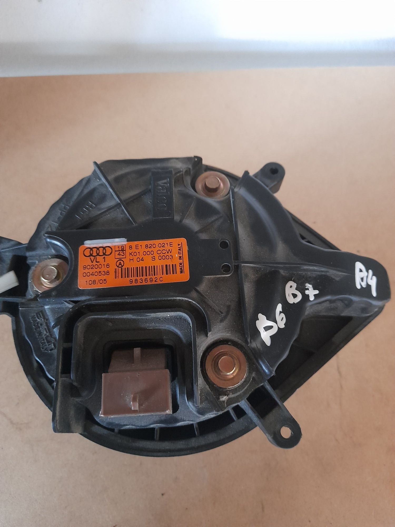 Aeroterma habitaclu ventilator audi a4 b6 b7