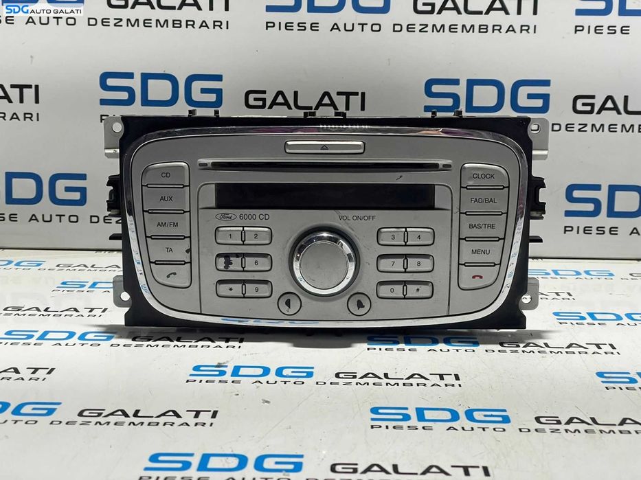 Unitate Radio CD Player Single CD 6000CD KW2000 Ford C-Max FL Facelift 2007 - 2010 Cod 8M5T-18C815-AB [L3112]