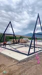 Profile zincate constructii A frame,  profil zincat cabana A frame ,