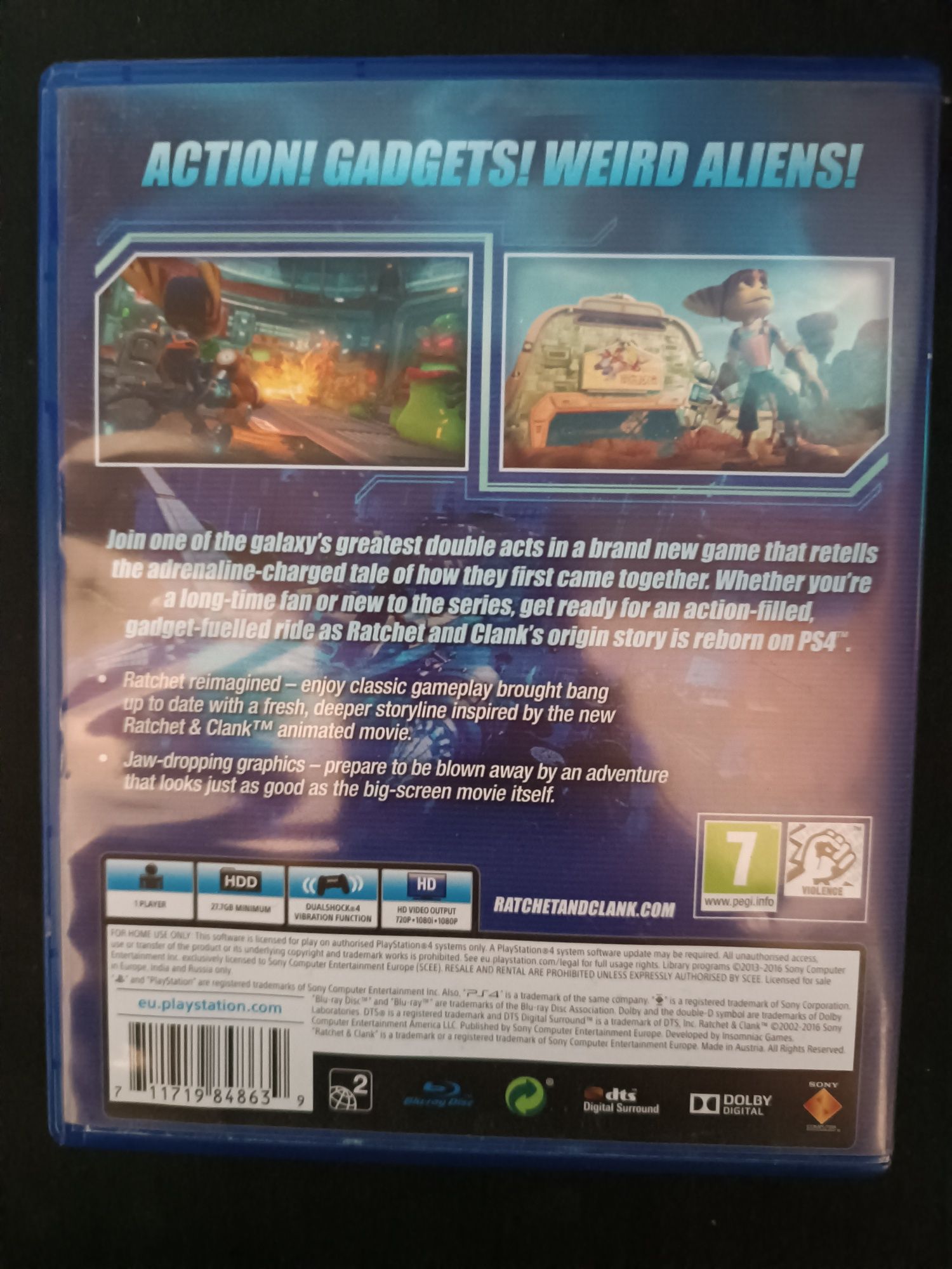 PS4 Game "Rachet & Clank"