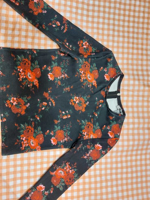 Bluza cu imprimeu floral