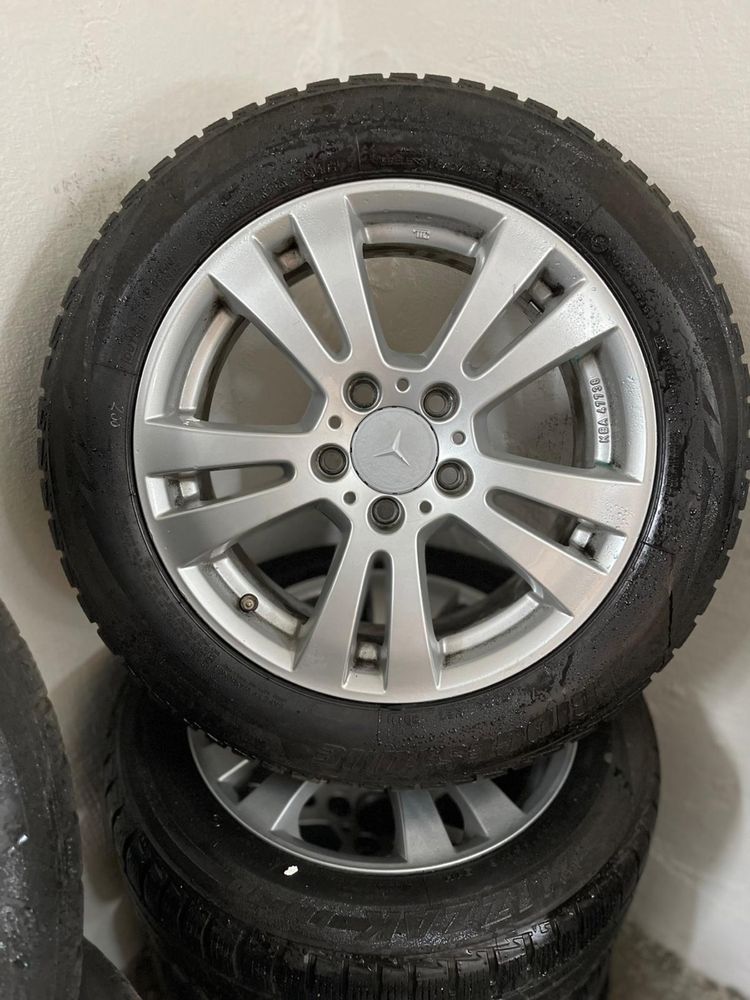 Jante mercedes, Vw, Audi, Skoda, 5x112 r16 ,r17. Anvelope iarna.