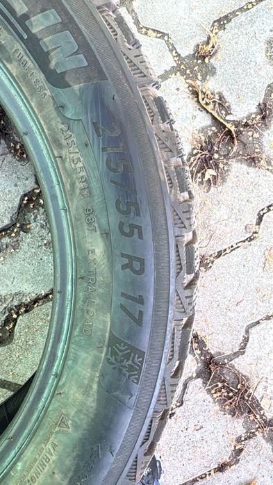 Комплект Зимних шины Мишлен(Michelin)