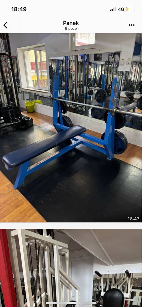 Mai multe aparate de fitness