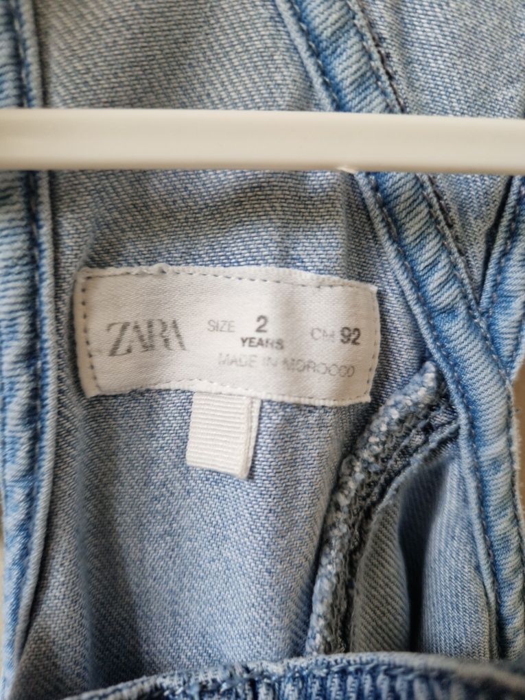 Дънкена рокля за момиче Zara
