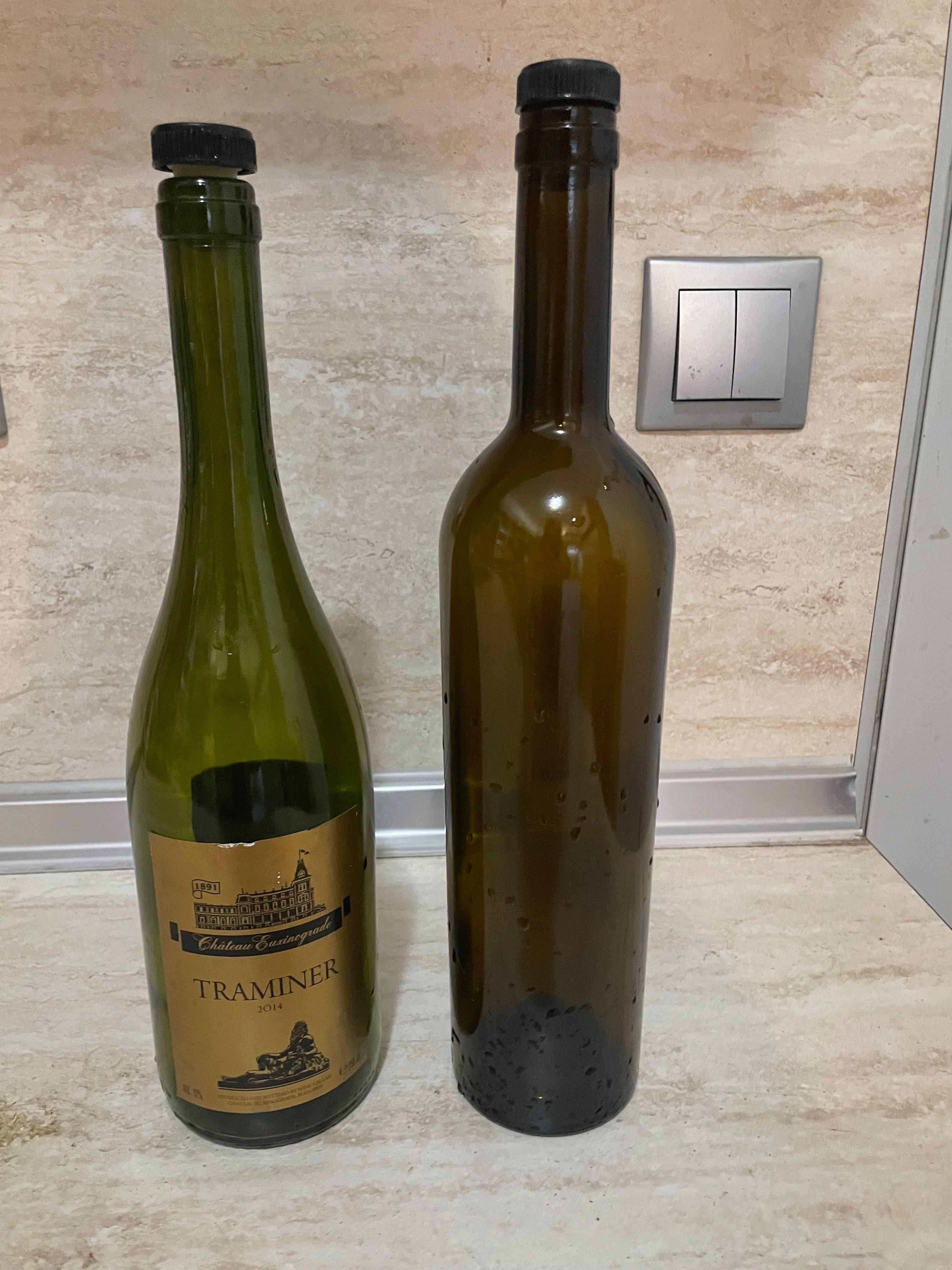 Продавам стъклени шишета