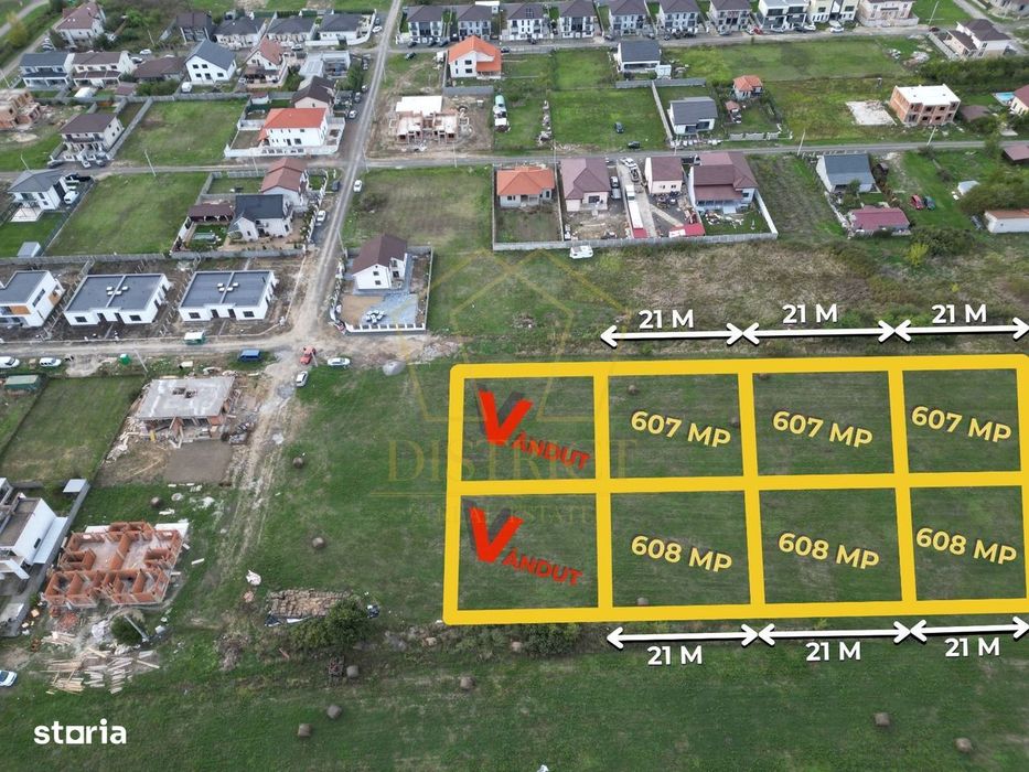 Parcele de teren cu suprafete de 600mp | Kaufland | Mosnita Noua
