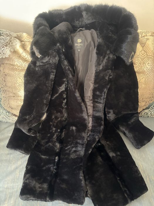 Шуба мутон 44 размер