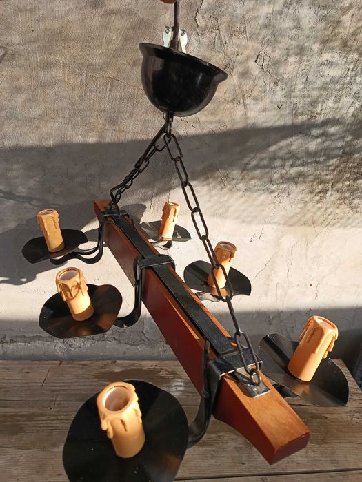 Lustra rustica interior/exterior