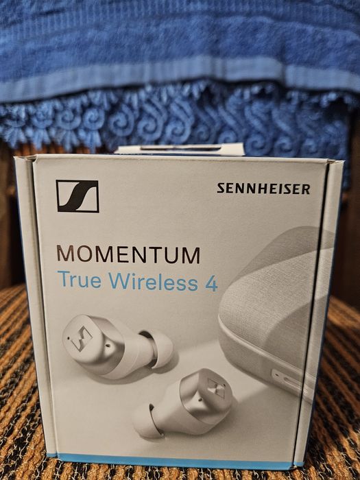 Sennheiser Momentum True Wireless 4  White Silver   Sigilate