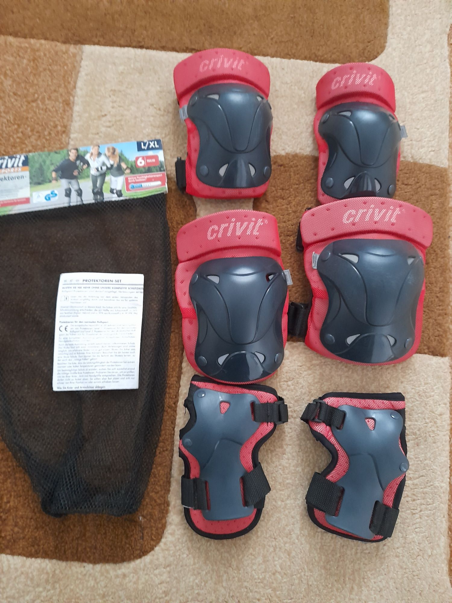 Set protectie genunchere, cotiere