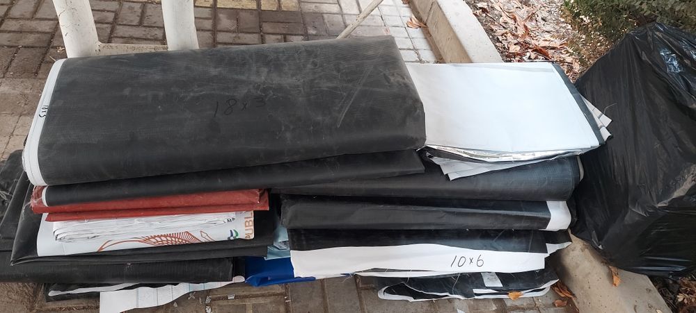 продаётся баннер бу 10 000 за один квадрат  метр