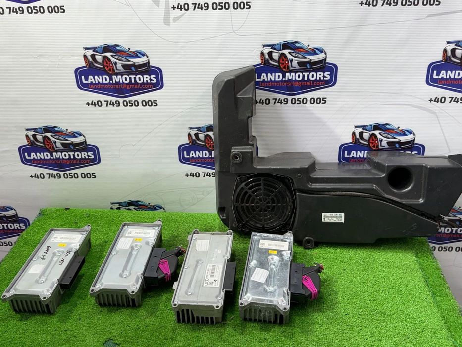 DIFUZOR + AMPLIFICATOR AUDIO (4 BUC.) AUDI A4 B8 AVANT 2.0 DIESEL 2009 / AUDI A4 B8 2009-2016 COD OEM 8T0035223AB 8R0035223F 8T0035223AH 8T8035382