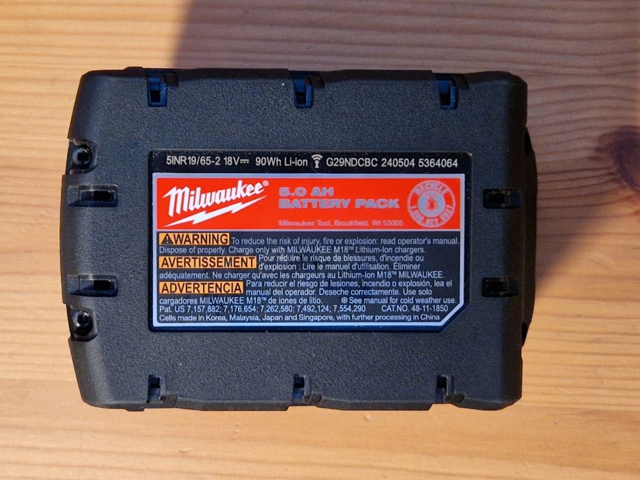 Baterie acumulator milwaukee M18 XC 5ah
